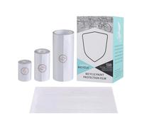 Protège-vélo en PVC transparent anti-rayures pour cadre | Protection de vélo pour chaîne de vélo - Fourche - Peinture - Vélo de route - Garage