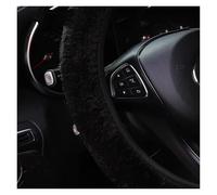 protège Volant Chauffe Mains Confortable en Peluche pour Voiture sans Anneau Intérieur Couvre Volant Convient Aux Fournitures Lenkradbezug(Rouge)