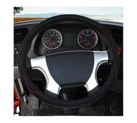 Protège Volant pour 36 38 40 42 45 47 50CM 7 Tailles Au Choix Couverture Volant Voiture Camion Volant en Cuir PU en Relief pour Diamètres Automatiques Caches Volant (Couleur : 50 CM Red)