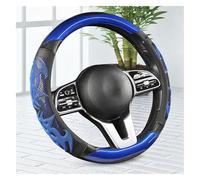 Protege Volant pour A5 S5 pour Coupé pour Cabrio pour Sportback 2007-2023 Protecteur De Volant Antidérapant Et Respirant Couverture Automatique(2Blue)