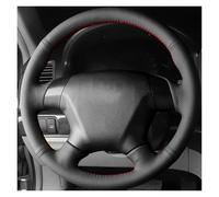 Protège-Volant pour Accord 7th pour Odyssey 2003-2010 Couverture De Volant Voiture Tressée en Cuir Microfibre(Blanc)
