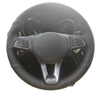 Protege Volant pour Benz pour Vito III (W447) 2015-2023 Housse Volant Antidérapante Personnalisable Faite À La Main Housse Volant Voiture(Brown Thread)