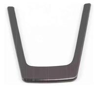 Protege Volant pour Octavia A7 MK3 2014 2015 2016 2017 2018 2019 Housses De Volant Intérieur De Voiture Garniture De Volant Panneau Décoratif(Noir)