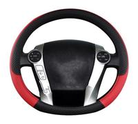 Protege Volant pour T&oyota pour Prius 30 20 pour Prius V pour Prius C pour Prius pour Prime Housse De Volant De Voiture Protection du Volant(Rouge)