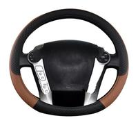 Protege Volant pour T&oyota pour Prius 30 20 pour Prius V pour Prius C pour Prius pour Prime Housse De Volant De Voiture Protection du Volant(Marron)