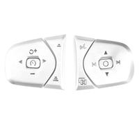 Protege Volant pour Volvo XC60 XC90 S90 S60 V90 V60 Garniture Volant Voiture 1 Ensemble Couvre-Boutons Style Autocollants Garniture