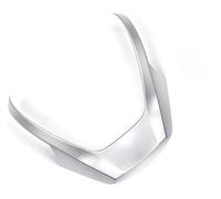 Protege Volant pour X3 X4 X5 F15 F25 F26 2014 2015 2016 Accessoires D'intérieur Style Voiture Housses Volant Garniture(Argent)