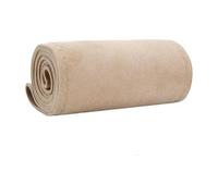 Protege Volant Voiture Housse Volant en Daim pour Voiture d'hiver Couvre-Volant Intérieur Chaud pour Les Mains Bricolage Cuir Tressé Protection(CA248-BE)