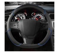 Protégé Volant Voiture Housse Volant en Forme D pour Citroen C3 C3-XR 2015-2019 C4 2016-2019 pour Peugeot 408 2014-2019 pour Traveller 2016-2019 Antidérapant Couvre Volant(Bleu)