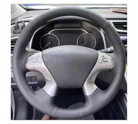 Protégé Volant Voiture Housse Volant Personnalisée en Cuir Microfibre Antidérapant pour Nissan pour Murano pour Infiniti JX35 M M25 M35 M37 M56 Q70 QX60 Respirant Couvre(Bleu)