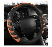 Protégé Volant Voiture Housse Volant Voiture en Cuir PU De 36 Cm Forme D/O pour Civic pour Ciimo pour Jade pour Suzuki pour Alto pour Nissan(Orage O)