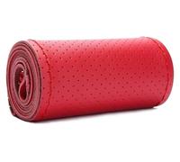 Protege Volant Voiture pour Housse Volant Voiture Modification Intérieure Rénovation Protection(Full Hole Red)