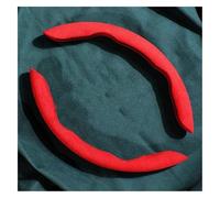 Protege Volant Voiture pour Model 3 Housse Volant Garniture Cadre Auto Décoration Intérieure Accessoires Protection du(Rouge)