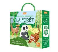 Protégeons les animaux. La forêt 28 cartes - Jessica Martinello - Sassi - Coffret - Jeux livres objets