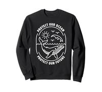 Protégeons Nos Océans Notre Avenir Océan Sweatshirt
