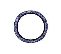 Protéger Le Volant Housse de Volant Lotus Violet, antidérapante et absorbe la Sueur, Accessoires de Voiture Mignons pour Dames et Filles