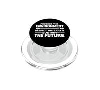 Protéger l'environnement Respecter la Terre Préserver l'avenir PopSockets PopGrip pour MagSafe
