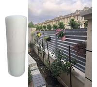 protéger les clôtures en plastique, Filet de clôture for volailles for lapins, écureuils, chiots, chats, clôture en fil de fer en plastique blanc avec sangles fixes, maille hexagonale for plantes(0.7x
