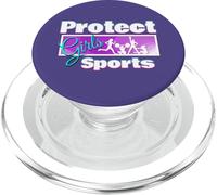 Protéger Les Sports des Filles ~ défendre la féminité PopSockets PopGrip pour MagSafe