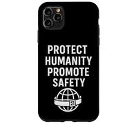 Protéger l'humanité - Promouvoir la sécurité | International Volunteers Coque pour iPhone 11 Pro Max