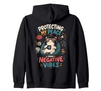Proteger Ma Paix des Mauvaises Energies - Chat Sweat à Capuche