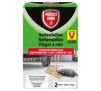 Protéger Maison Pièges À Rats Click 2 Pièces - Rat Combattre Rats Victor Piège