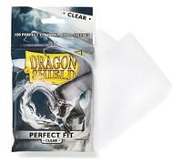 Protèges cartes - Dragon Shield - Perfect Fit Clear - 100 unités - Transparent - Mixte