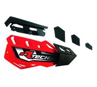 Protèges-mains Racetech Coque de rechange FLX rouge pour 789680