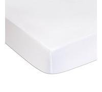 Protège Matelas Alèse 160x200 cm Imperméable Lit Deux Places King Size | Molleton Coton Micro Respirant | Souple et Silencieux | Ultra Doux | Protection Matelas Forme Drap Housse | Blanc | Oeko Tex
