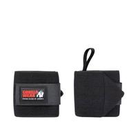 Protèges poignet - Gorilla Wear - Wrist Wraps Basic - Noir/Rouge - Taille unique - Musculation