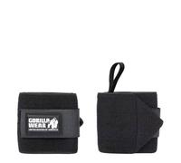 Protèges poignet - Gorilla Wear - Wrist Wraps Basic - Noir - Taille unique - Musculation