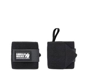 Protèges poignet - Gorilla Wear - Wrist Wraps Basic - Noir - Taille unique - Musculation