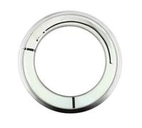 Protégez et décorez votre voiture avec un cadre de bouton de démarrage en aluminium argenté for Toyota FJ Cruiser 07-2014