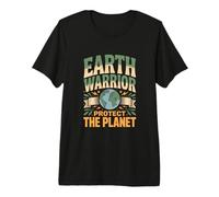 Protégez la planète Terre - Éco-Warrior Statement T-Shirt Haut de Gamme
