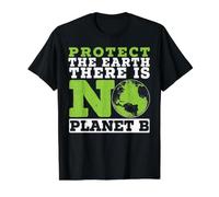Protégez la Terre, il n'y a Pas de planète B écologique T-Shirt Graphique avec Valeur
