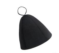 Protégez les cheveux de la chaleur et de la sécheresse avec ce chapeau de sauna en feutre, un accessoire de sauna léger, résistant à l'usure et facile à nettoyer