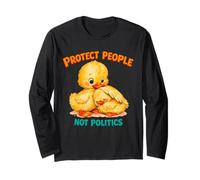 Protégez Les Gens, Pas la Politique, de Jolis canetons, Une gentillesse rétro Manche Longue
