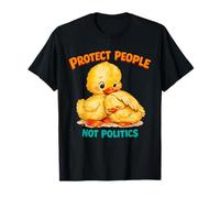 Protégez Les Gens, Pas la Politique, de Jolis canetons, Une gentillesse rétro T-Shirt