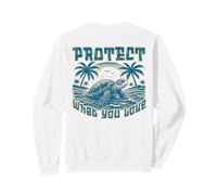 Protégez Les Tortues de mer Nos océans La Vie Marine Sauvez l'océan Sweatshirt