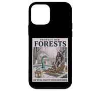 Protégez nos forêts drôles de créatures cryptides environnementales Coque pour iPhone 12 Mini
