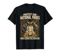 Protégez nos Parcs nationaux où Les légendes se déplacent Toujours Librement T-Shirt
