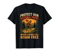 Protégez nos Parcs nationaux où Les légendes se déplacent Toujours Librement T-Shirt Graphique avec Valeur