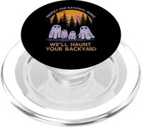 Protégez nos Parcs nationaux ou Nous hanterons Votre Jardin PopSockets PopGrip pour MagSafe