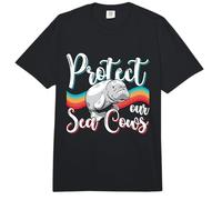 Protégez nos Vaches Marines Aiment Les créatures Marines mammifères Marins Dugong Comfort Colors Adult Heavyweight T-Shirt