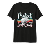 Protégez nos Vaches Marines Aiment Les créatures Marines mammifères Marins Dugong T-Shirt Haut de Gamme