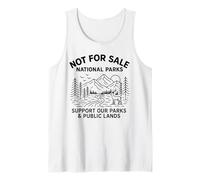 Protégez Notre Parc National rétro Vintage Pas à Vendre Support Débardeur