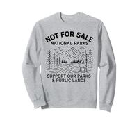 Protégez Notre Parc National rétro Vintage Pas à Vendre Support Sweatshirt