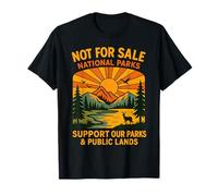 Protégez Notre Parc National rétro Vintage Pas à Vendre Support T-Shirt