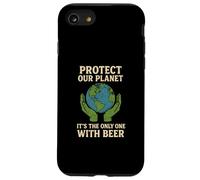 Protégez Notre planète, C'est Le Seul avec de la bière Save Earth Coque pour iPhone SE (2020) / 7/8