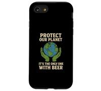Protégez Notre planète, C'est Le Seul avec de la bière Save Earth Coque pour iPhone SE (2020) / 7/8